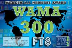 KN4FYR-WAMA-300_FT8DMC