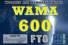 KN4FYR-WAMA-600_FT8DMC