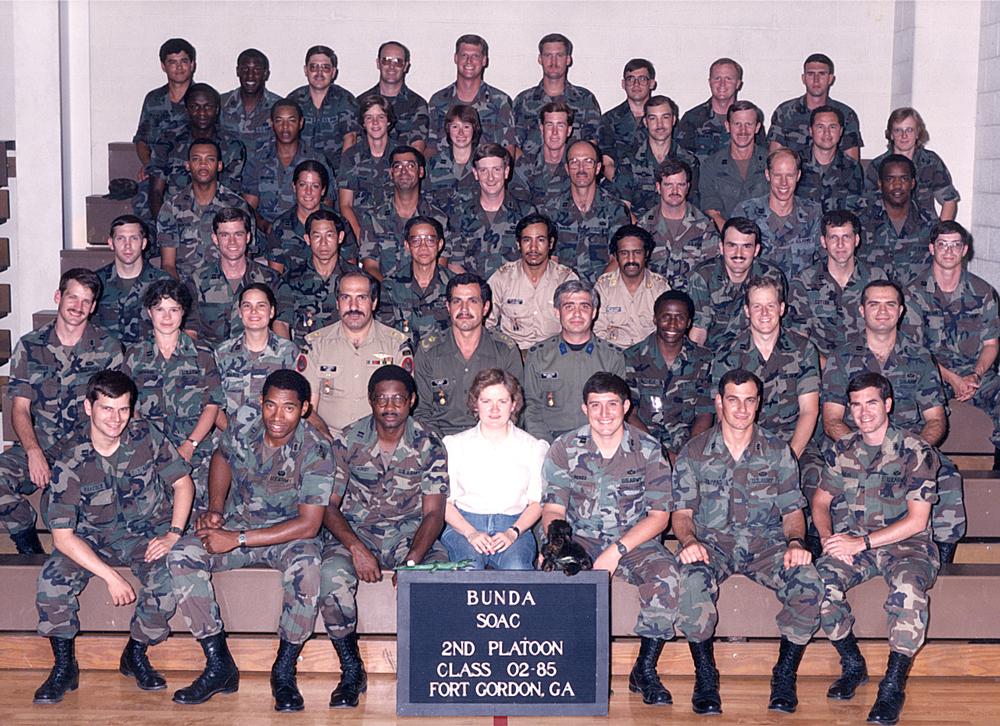 Signal Officers Advanced Course, 1985.